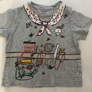 Stella McCartney bug catcher print tee